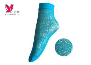 China Commercial Knitted Nylon Women'S Fishnet Ankle Socks OEM Service wholesale