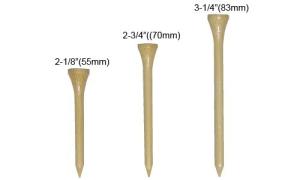 China Natural Bamboo Golf Tees wholesale