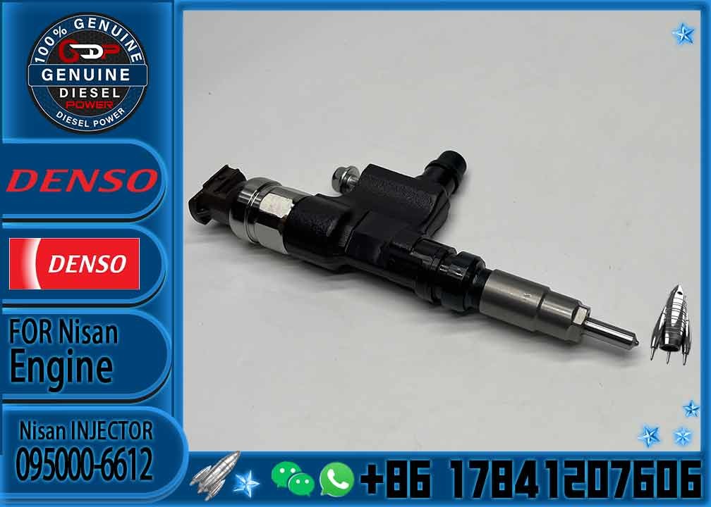High Performance 0950006612 Common Rail Diesel Fuel Injector 23670-E0020 095000-6612