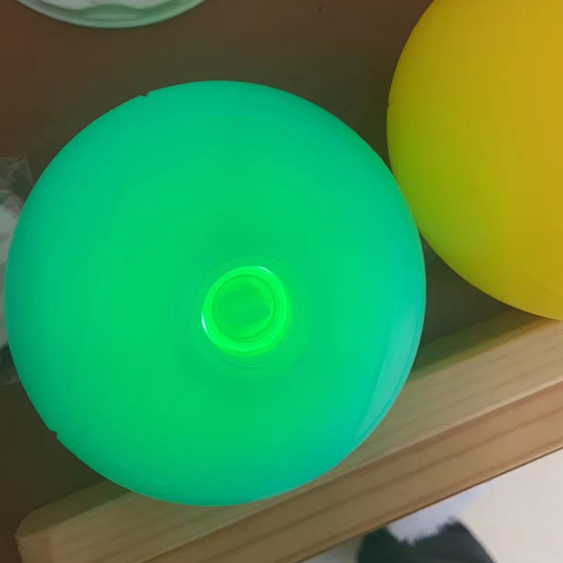 2022 new PP luminous night and day use bocce ball set for camping