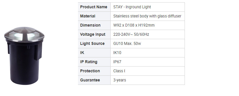 IP67 50W LED Underground Lights For Garden
