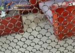 Hotel Room Rose Gold Ring Mesh Fabric 12mm Stainless Steel 316