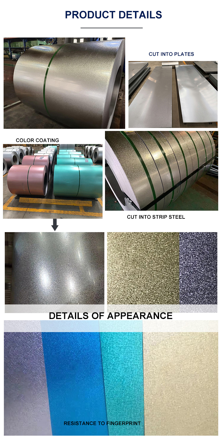 ISO9001 Certified 3105 Aluminium Coil Prices for Width 600-1500mm Galvalume Coil Aluminized Zinc Aluminium Coated Steel Coil