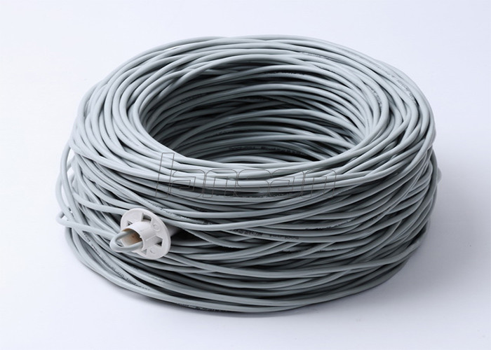 PVC Jacket HDPE Insulation Bare Copper Cat 7 Ethernet Cable