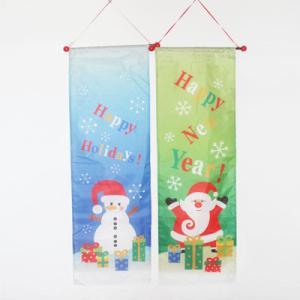 China Christmas Flag Banner Santa Claus/Snowman wholesale
