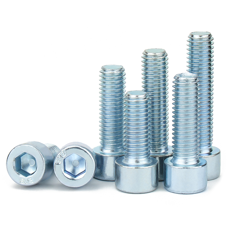 Mechanical DIN Standard Zinc Plated Cylindrical Head Hexagon Hex Socket Allen Key Bolt