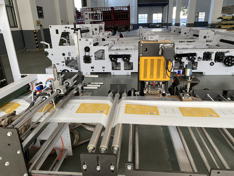 Multifunctions Euro Bag Making Machine Bio Carry Bag LDPE Film 15kw