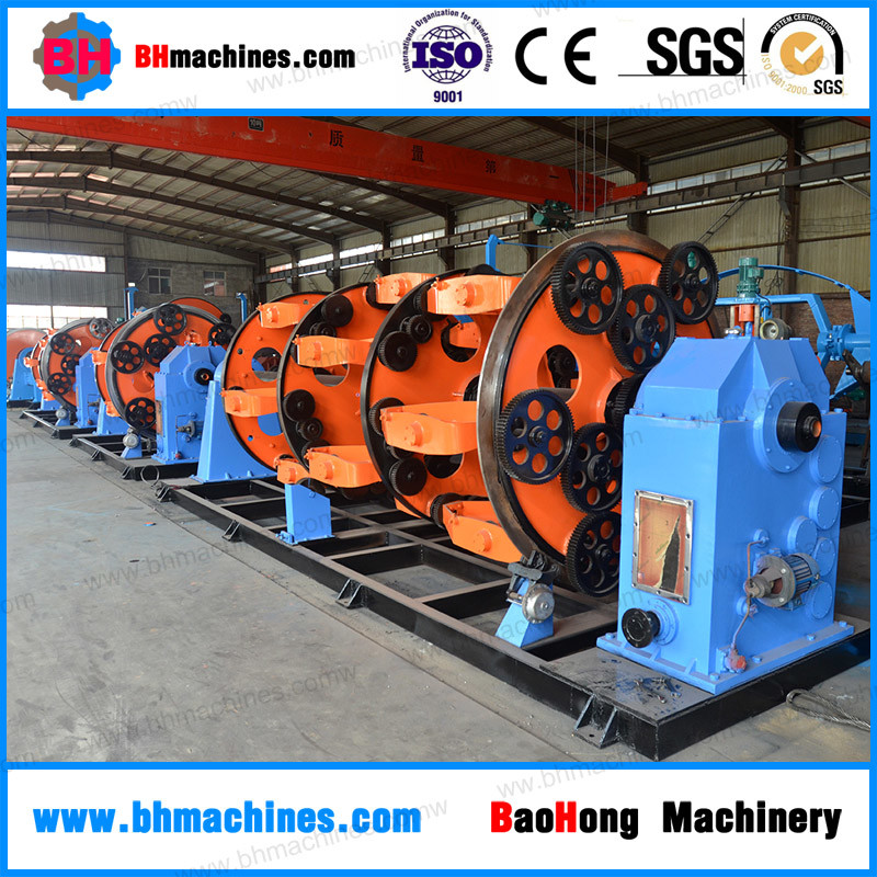Wire and cable machinery- making the plastic multi-core cables of large cross-section and cross-linked cables