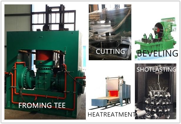 Carbon Steel Tee Forming Machine Stable Performance With CE Approved