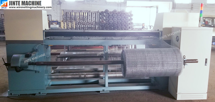 GI Wire 11kw Fence Cage Hexagonal Wire Mesh Machine