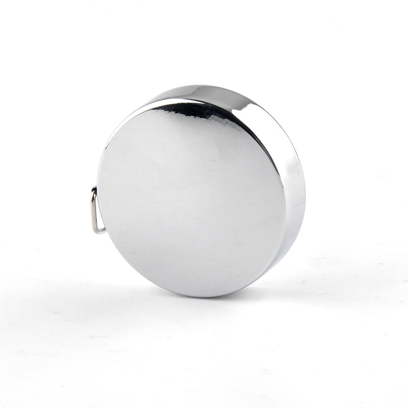Wintape 2m 80inches Imitating Metal Galvanized In Silver Or Gold Round Shape Wholesale Mini Steel Tape Measure