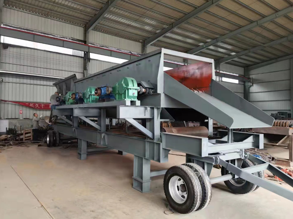 Soil Mud And Stone Separating Sorting Machine Debris Separator