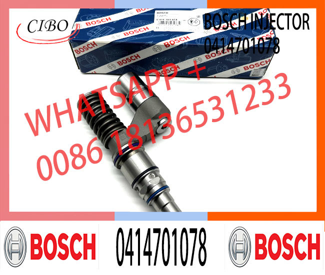 Diesel Engine Fuel Injector 0414701039 Common Rail Injector 0414701063 auto parts 0414701078