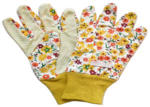 China Yellow Twill Working Hands Gloves Breathable Protecting Against Abrasion wholesale