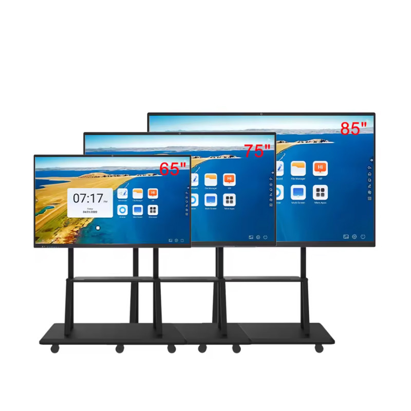 55 Inch Multi Interactive Flat Panel Display Touch Screen Digital Whiteboard For Office
