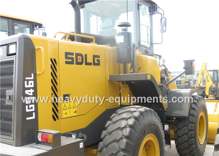 4T Loading SDLG LG946L Wheel Loader Construction Equipment Weichai Deutz Engine With Standard Bucket