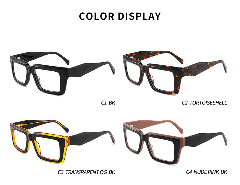 Thick Acetate Frame Glasses 145 mm , Tortoiseshell women frame glasses