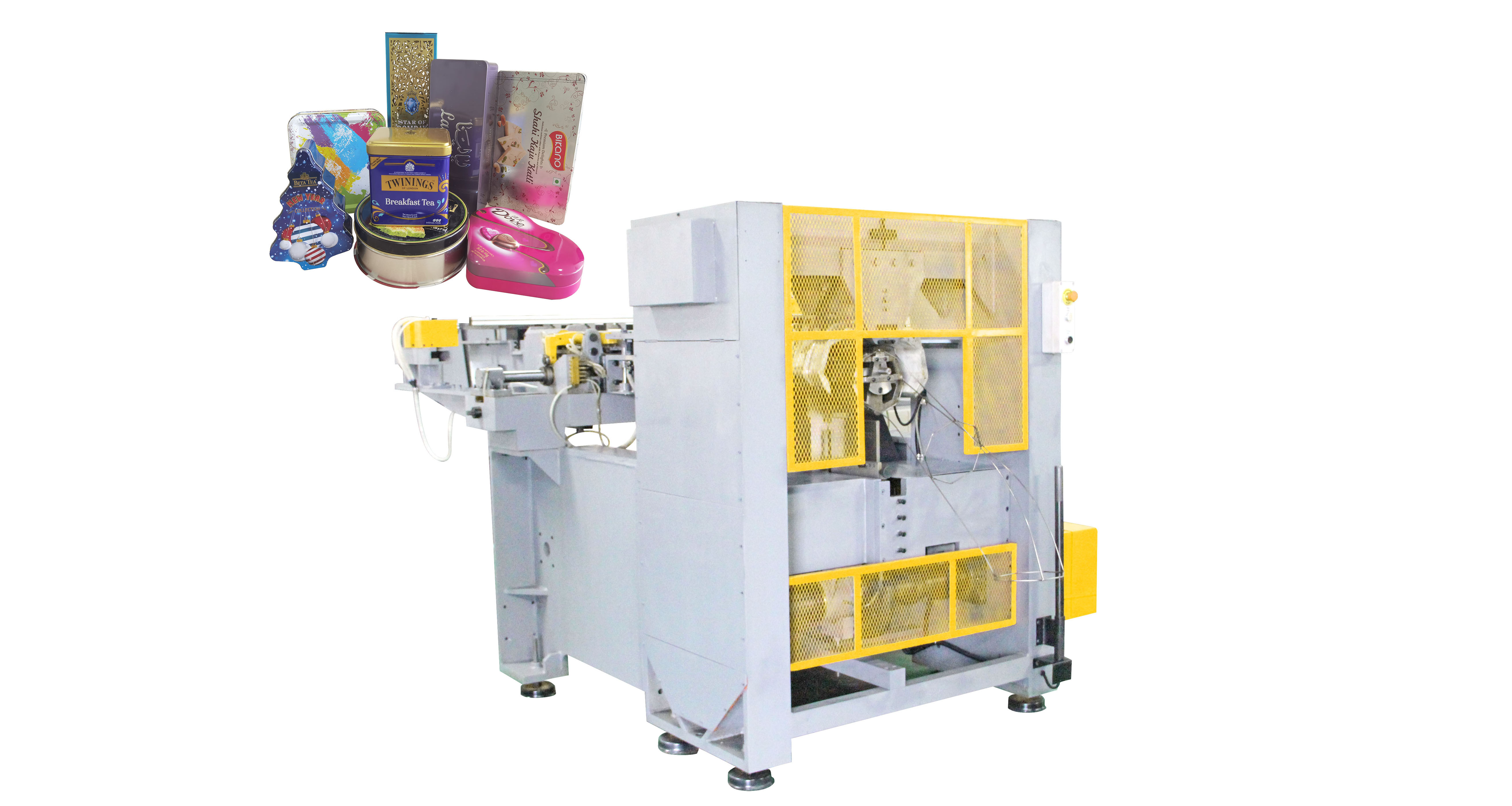 Sunnran Manual Tin Box Making Machine For Fancy Can CE Certificate
