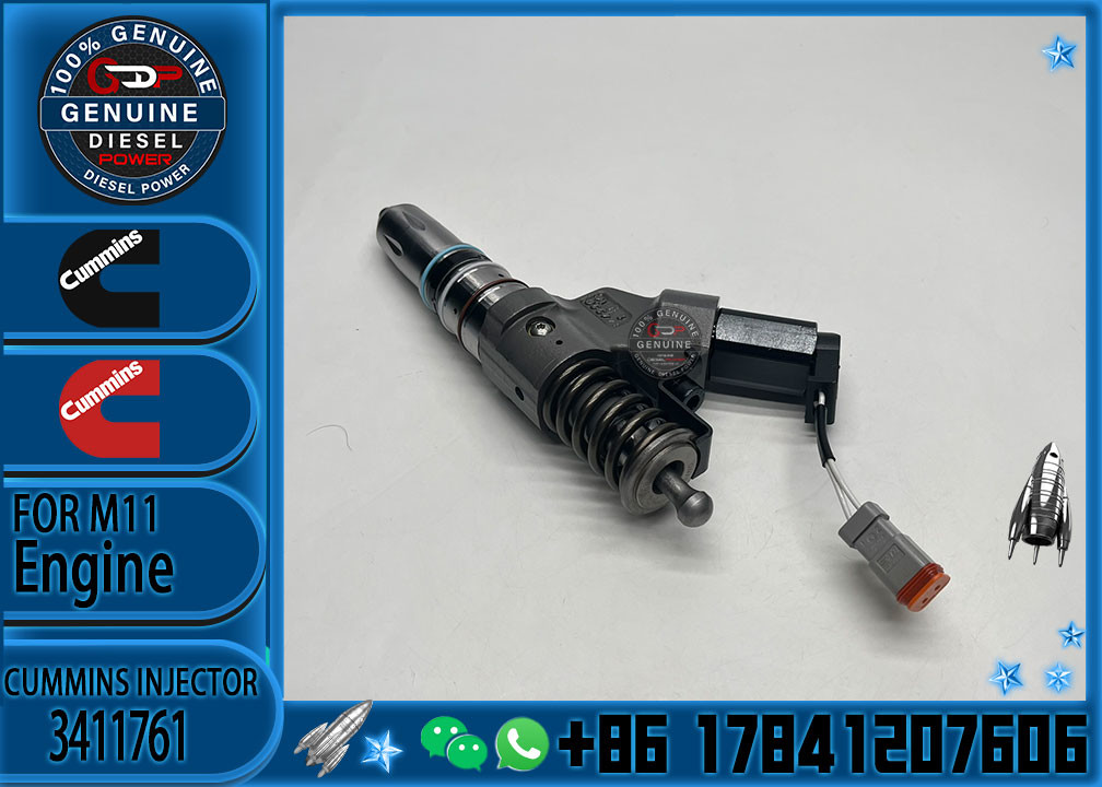 Common rail injector fuel injecto 4307516 3411761 3411845 4307547 for M11 Excavator QSM11 ISM11 M11