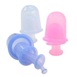China GPPS Plastic Vacuum Massage Cups For Face Silicone Multifunctional wholesale
