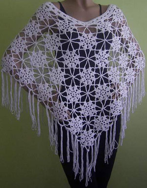 women yarn knitted hollow out crochet poncho to keep warm and fashion shawls
