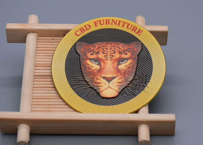 TPU Material Embossed Logo Heat Transfer Label For Clothing