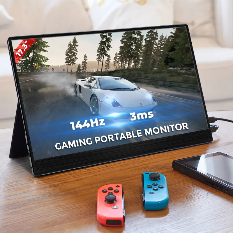 17.3 inch 3ms 144Hz Portable Gaming Monitor Full HD 1080P IPS Screen Type-c for Laptop PS5