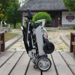 Folding Indoor Electric Wheelchair Ultra Light Portable