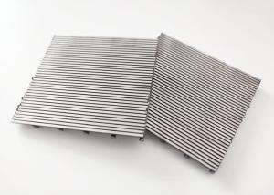 China 3*4mm Profile Wire Screen , 70 Micron Stainless Steel Screen For Fresh Water wholesale