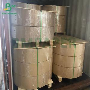 China Great Strength Good Toughness Brown Craft Paper Carrier Bag Paper wholesale