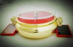 2012 NEW gold lucky Solar rotary display stand