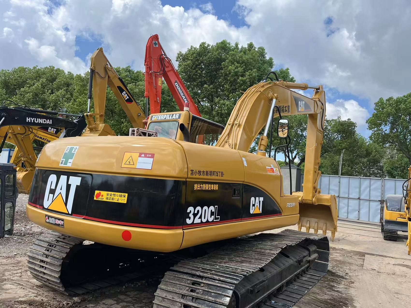 20 Ton Used Cat Excavator For Caterpillar CAT320C CAT320CL CAT320