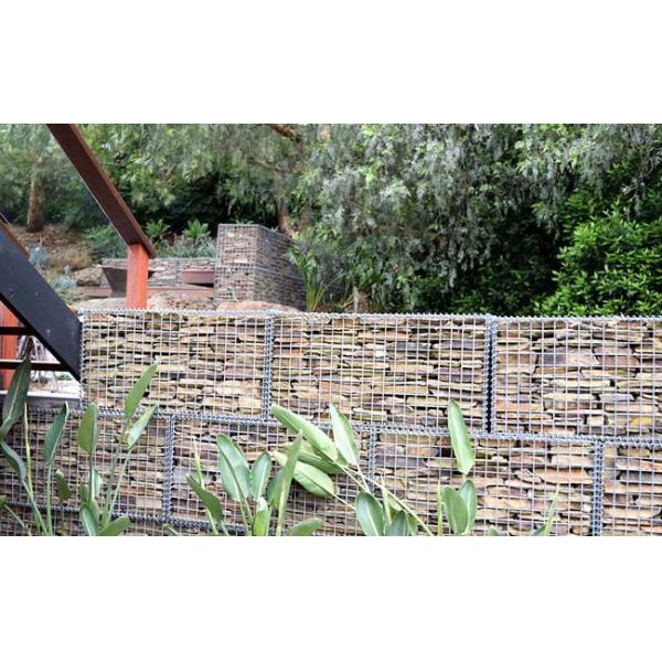 Slope Stabilisation And Erosion Protection Welded Mesh Gabions 100cm
