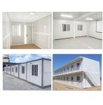 Galvanized Steel Prefabricated Portable Site Office Cabin Huts OEM