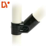 Black Color Pipe Joint System / Steel Tube Connectors For 28mm Pipe CE