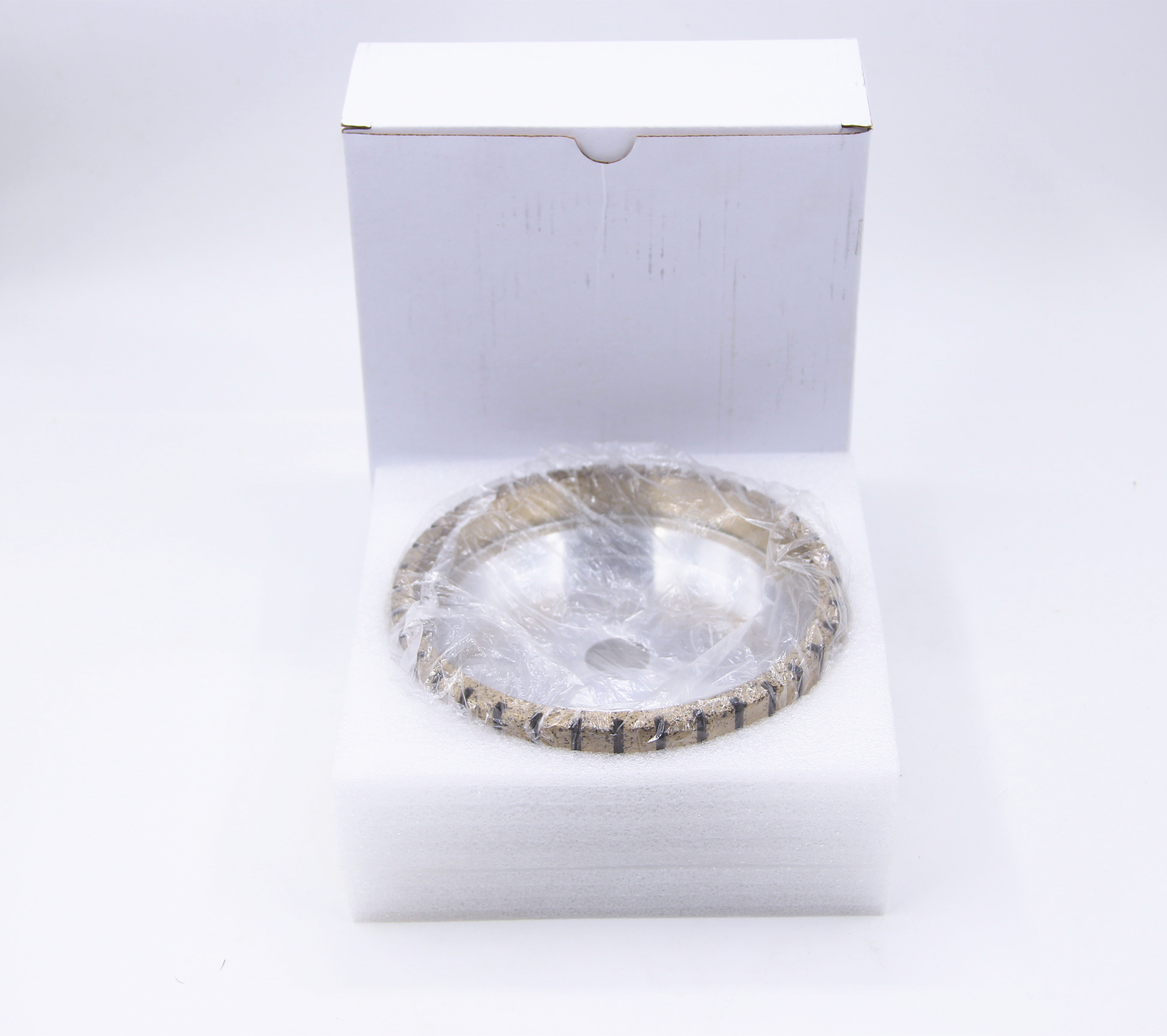 BOKE CBN Red Cup Resin Bond Diamond Grinding Wheel For Shape Edging Machine