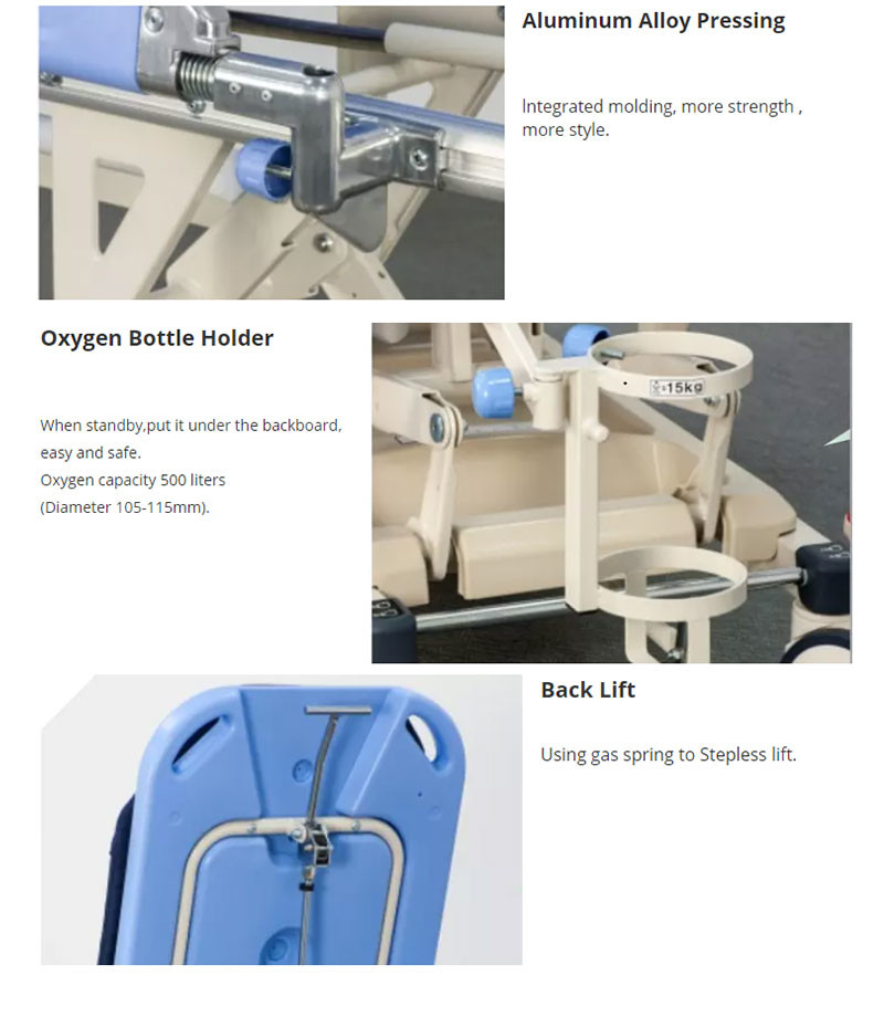 Manual Patient Emergency Transport Stretcher Hospital ODM OEM