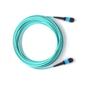 China OM1 OM2 OM3 MPO Fiber Optic Cable Fan Out Fiber Cable Assembly wholesale