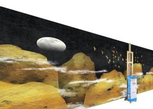 China Zkmc 3d 4d Resolution 2880dpi Digital Wall Printing Machine wholesale