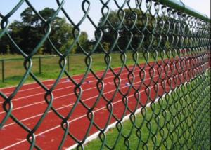 China Boundary Wall 6 Foot Galvanized Chain Link Fence EN 10244 wholesale