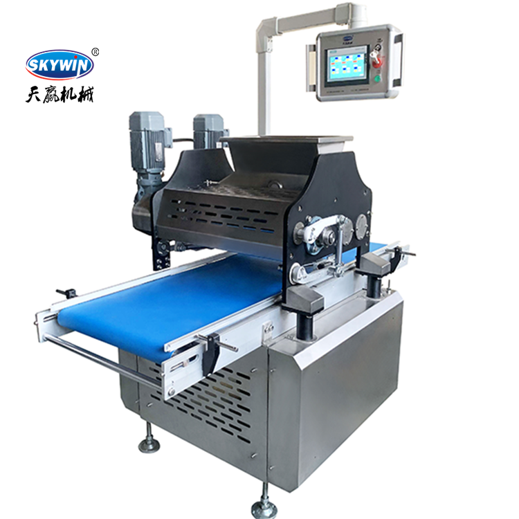 Automatic Tray Type Cookies Making Machine Plc Control Cutter And Deposit Cookie
