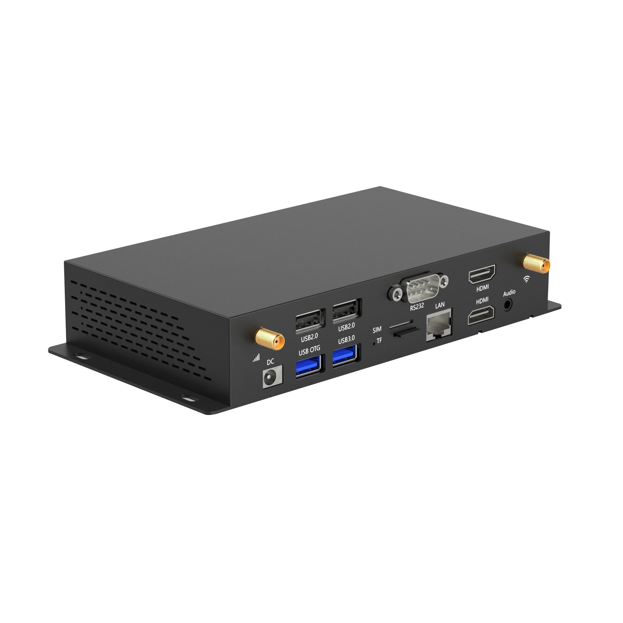 Dual HD 4K Digital Signage Display Advertising Media Player Box Android 11 RK3568 2GHz