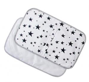 China 50x70cm Foldable Waterproof Crib Mattress Changing Reusable Cotton Bed Pad wholesale