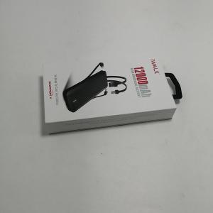 China Book Style Mobile Phone Accessories Packaging For Smart Phone Recharger wholesale