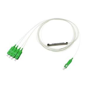 China Fiber Optic Splitter 1x4 Good Durability High Temperature Stability wholesale