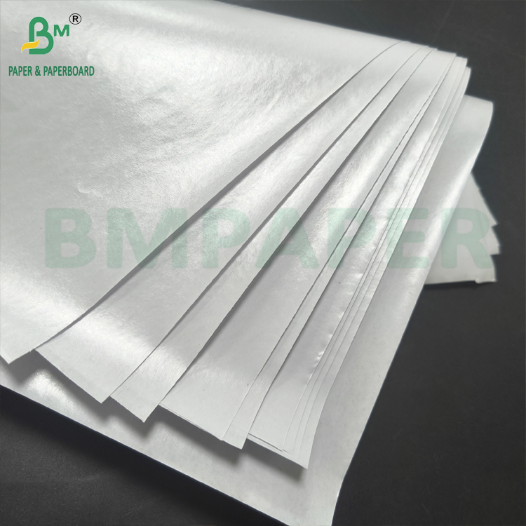 Brown White 40g Non Stick Baking Paper Silicone Oven Baking Liner Paper