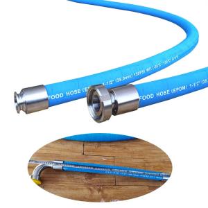 China Commercial Food Hose Pipe Food Grade Air Hose Reel Fittings 16bar wholesale