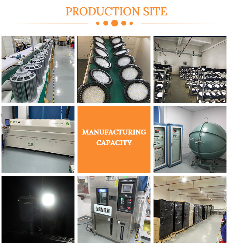 Power Adjustable Led Highbay Light 200Watt Dimmable High Bay Lights For Industrial Plant