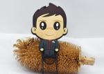 PVC Silicone Cute Cartoon Keychain Character Boys Cartoon Keyring For Schoolbag