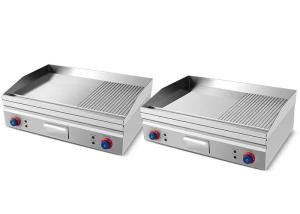 China Mirror 4.4kw 700mm Commercial Countertop Electric Griddle wholesale